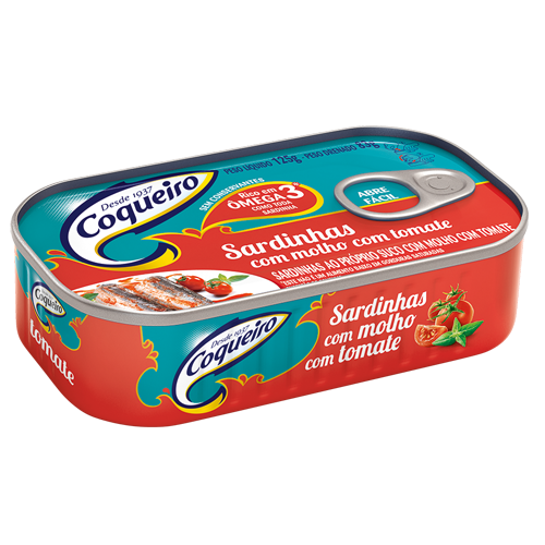 Sardinha Coqueiro ao Molho de Tomate 125g